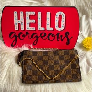 Authentic bucket pouch PM with Chain DE